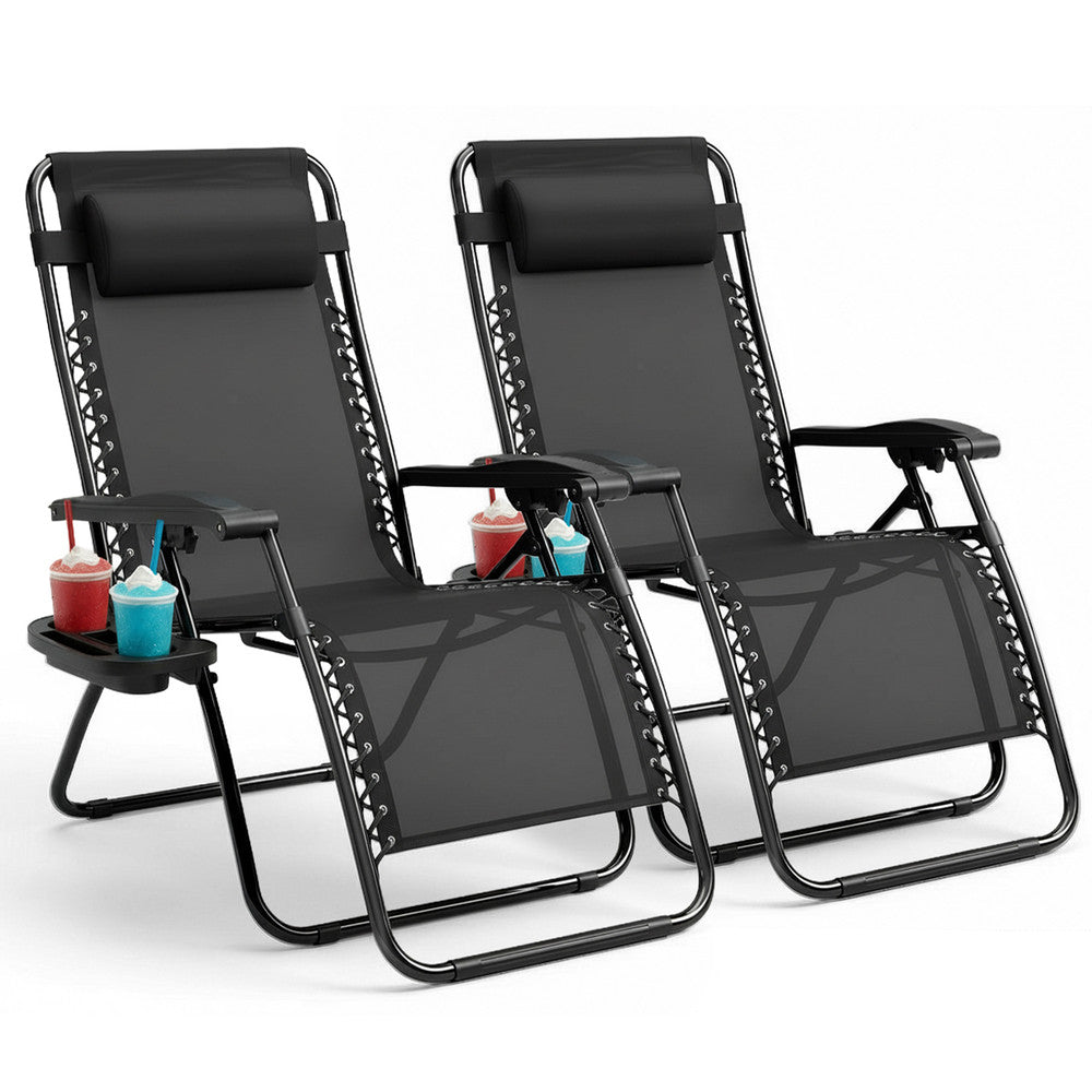PREMIUM Zero Gravity Chairs Set of 2