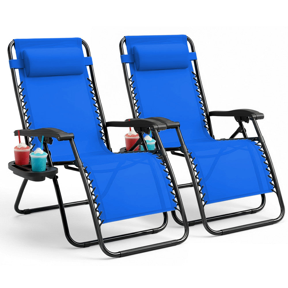 PREMIUM Zero Gravity Chairs Set of 2