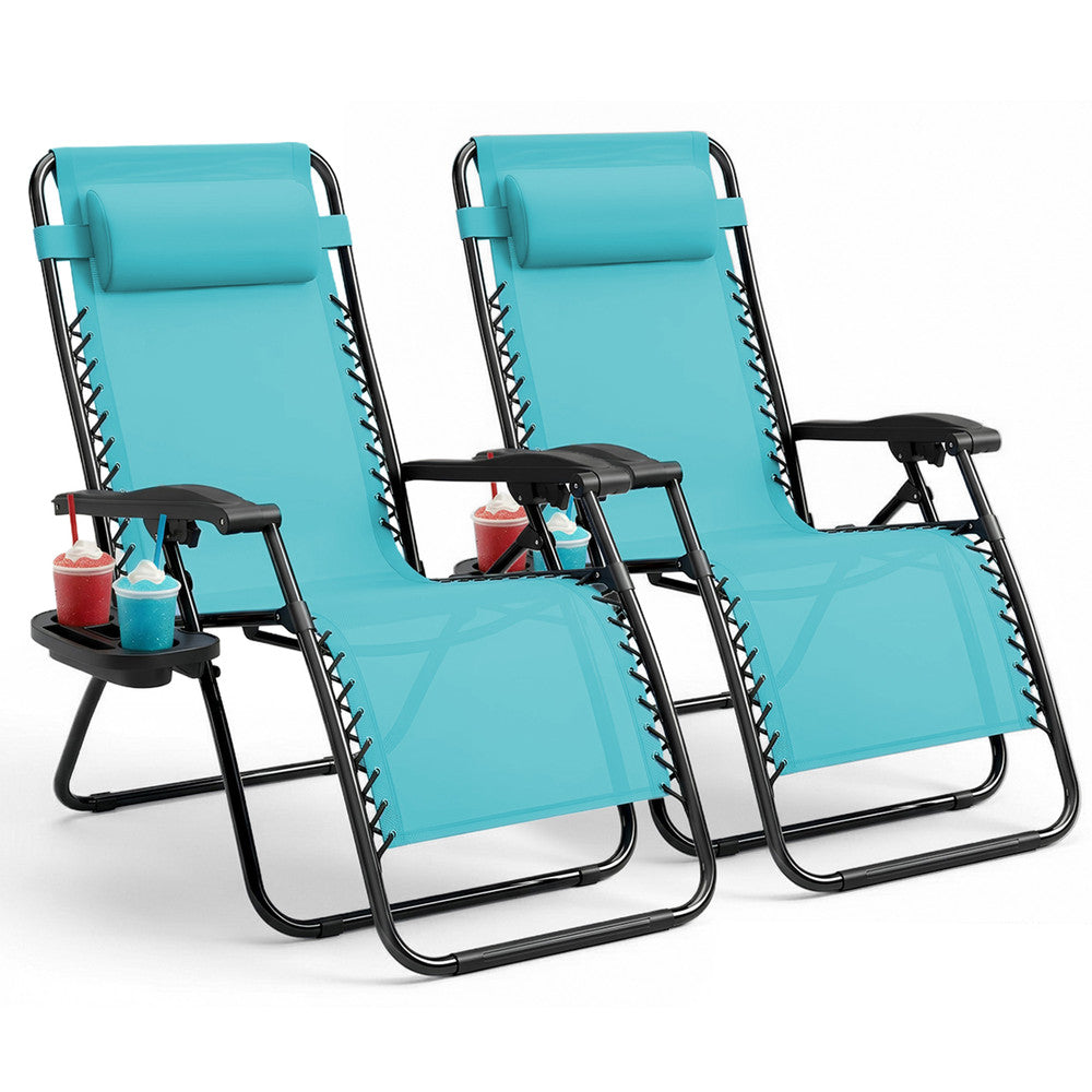 PREMIUM Zero Gravity Chairs Set of 2