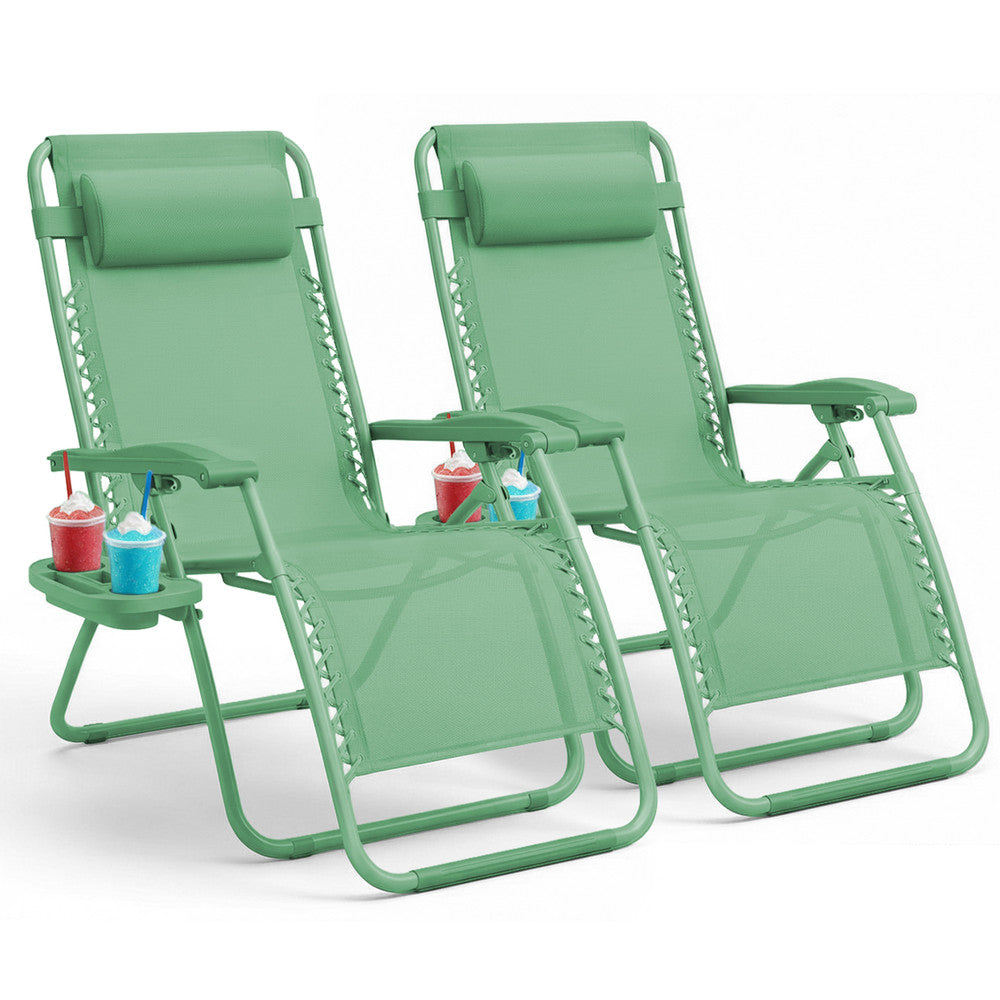 PREMIUM Zero Gravity Chairs Set of 2
