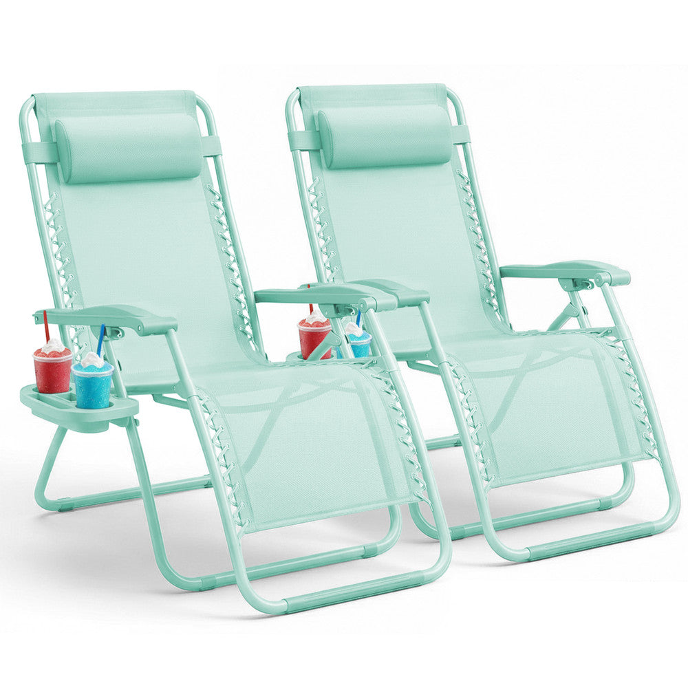 PREMIUM Zero Gravity Chairs Set of 2