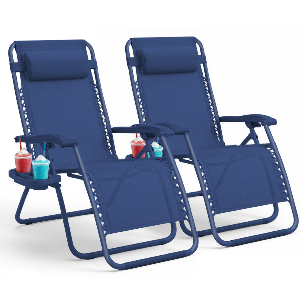 PREMIUM Zero Gravity Chairs Set of 2