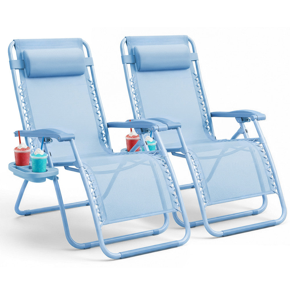 PREMIUM Zero Gravity Chairs Set of 2