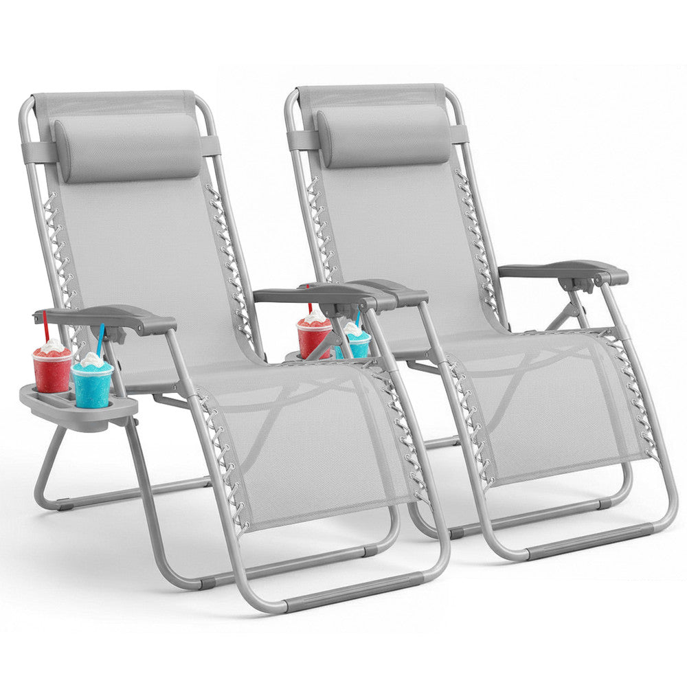 PREMIUM Zero Gravity Chairs Set of 2