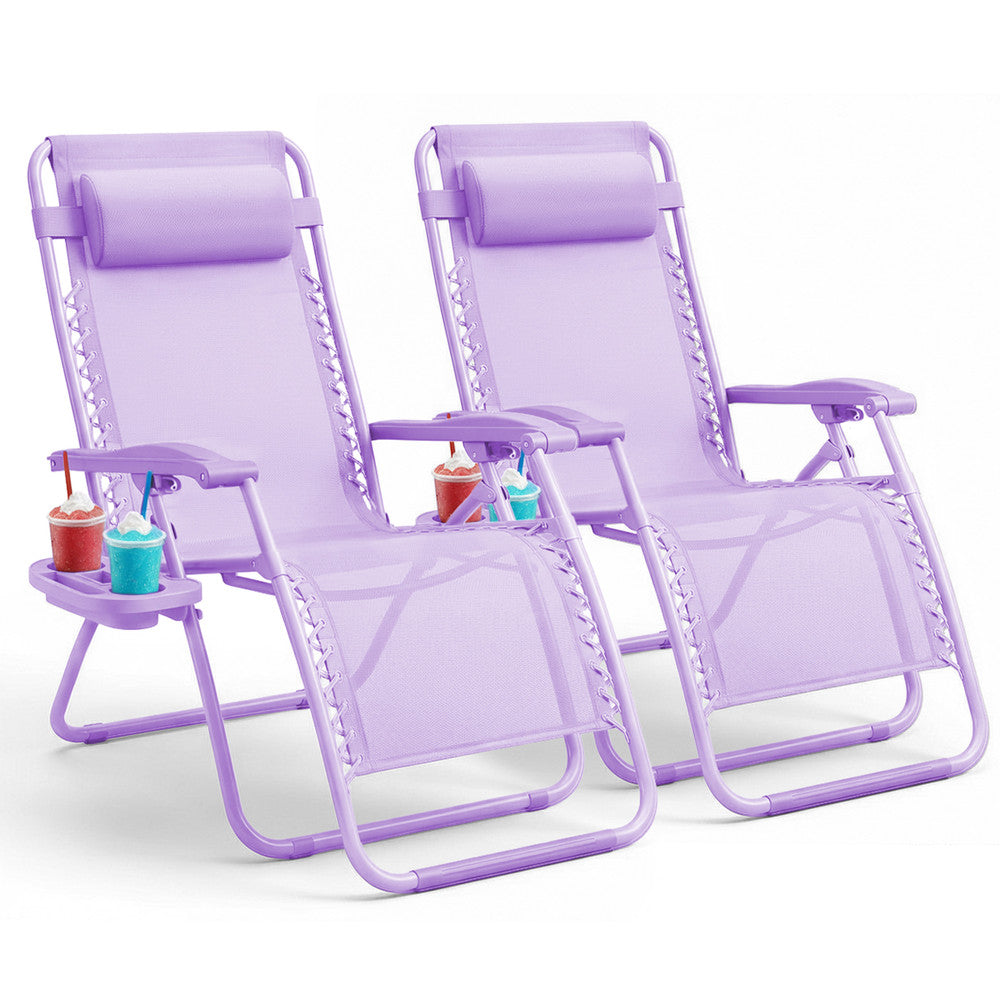 PREMIUM Zero Gravity Chairs Set of 2