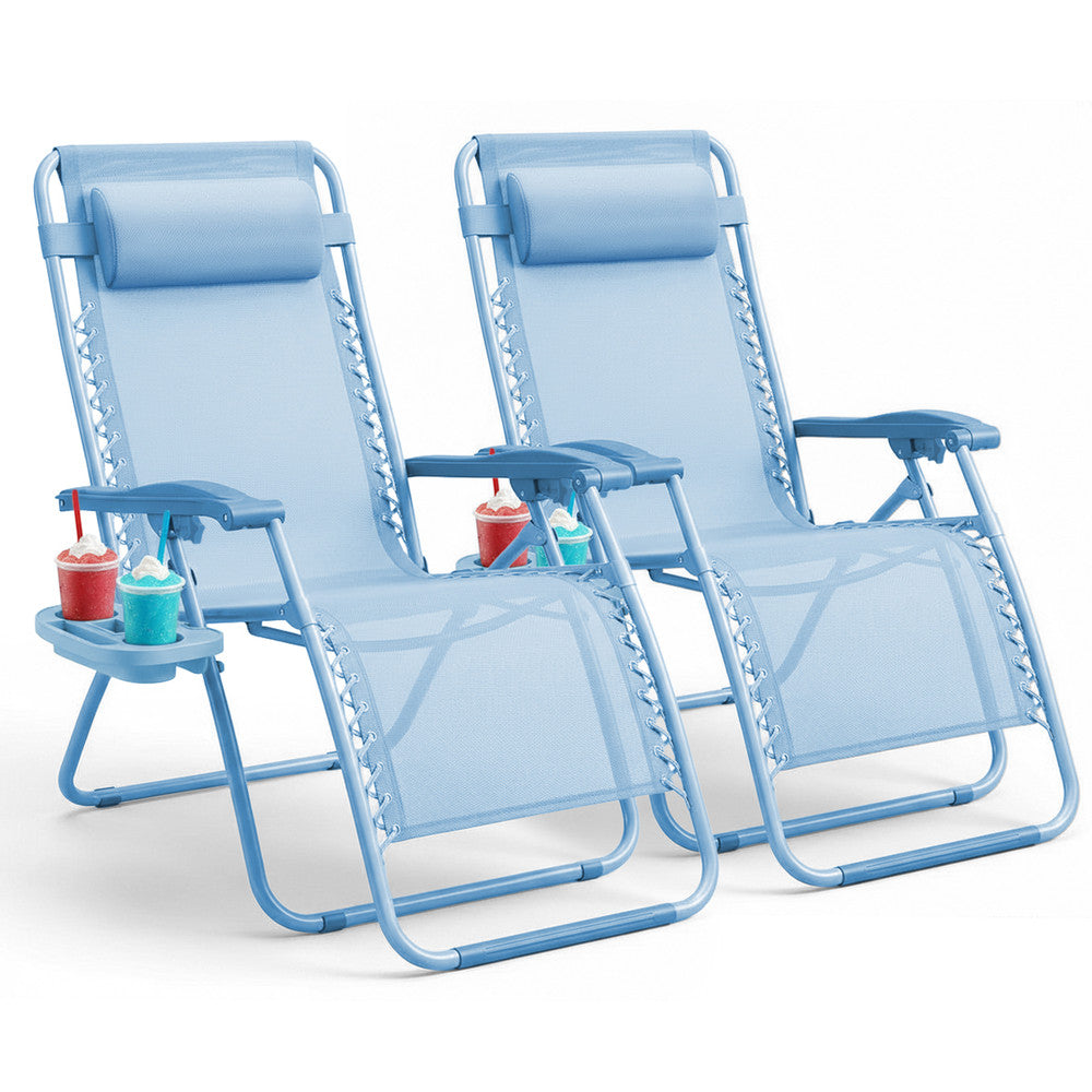 PREMIUM Zero Gravity Chairs Set of 2