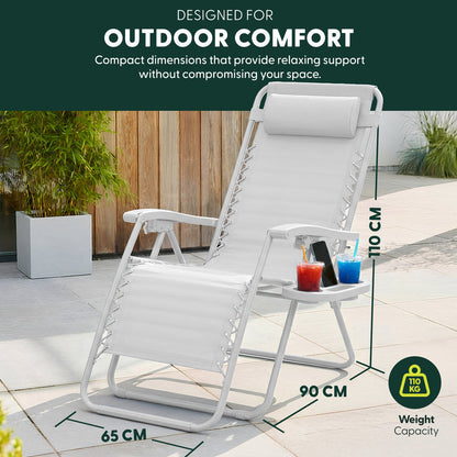 PREMIUM Zero Gravity Chairs Set of 2