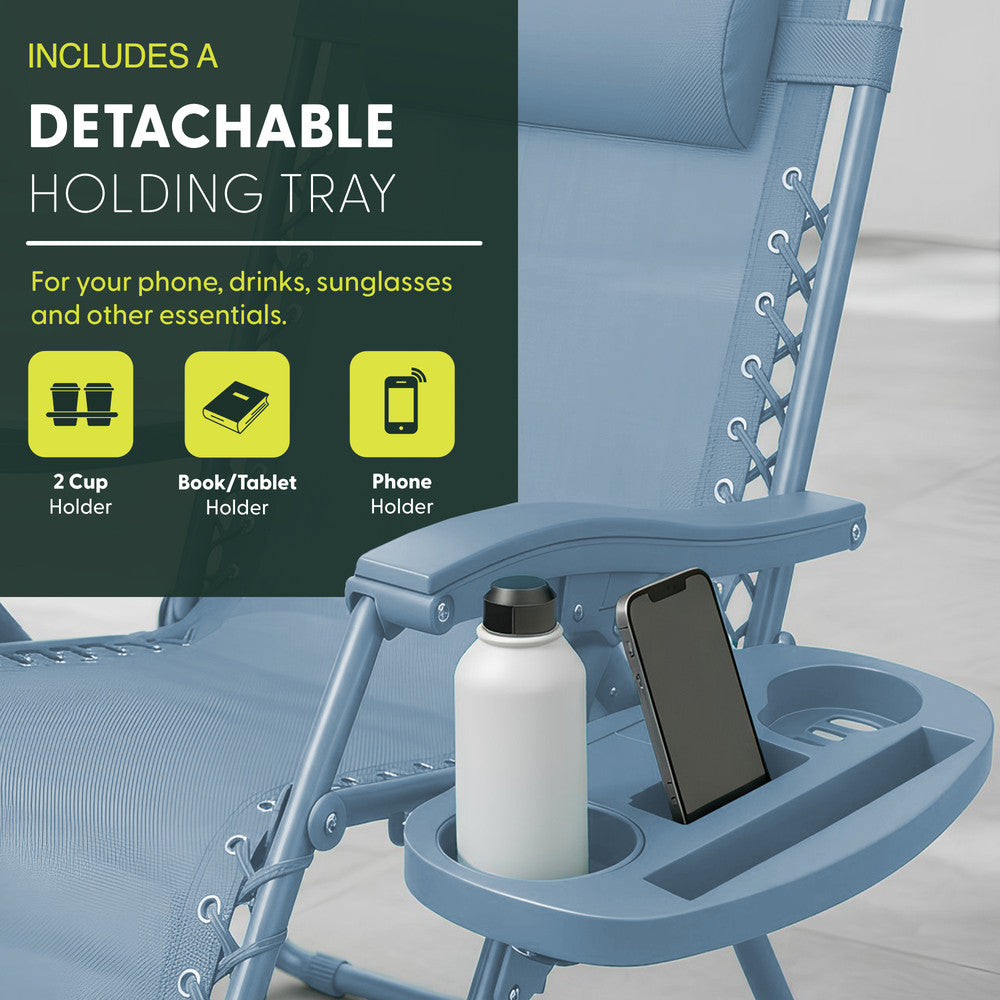 PREMIUM Zero Gravity Chairs Set of 2
