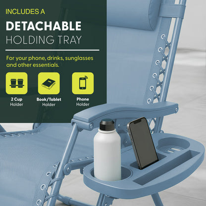 PREMIUM Zero Gravity Chairs Set of 2