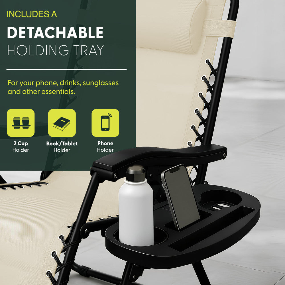 PREMIUM Zero Gravity Chairs Set of 2