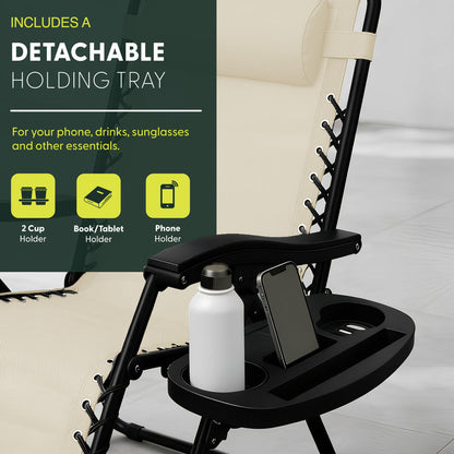 PREMIUM Zero Gravity Chairs Set of 2