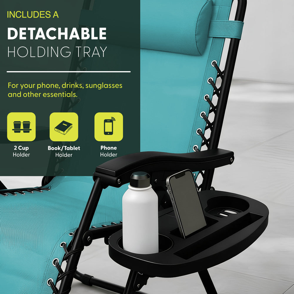 PREMIUM Zero Gravity Chairs Set of 2