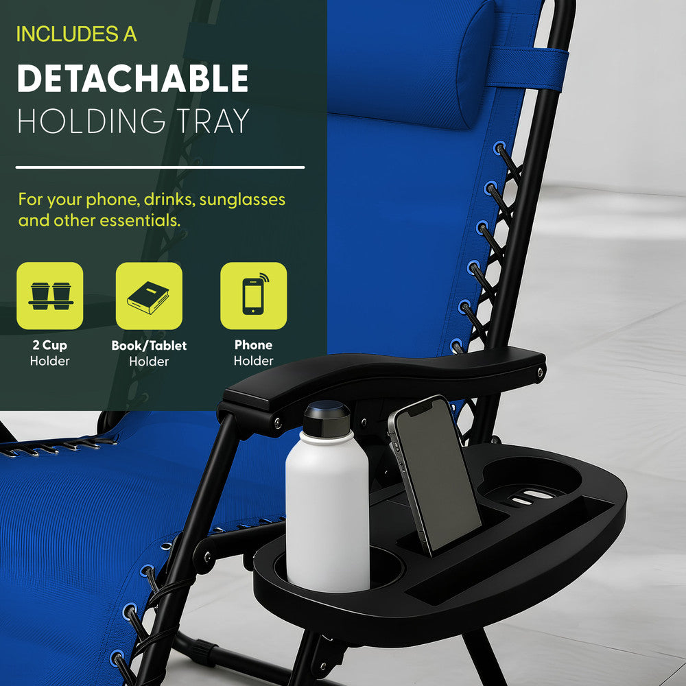 PREMIUM Zero Gravity Chairs Set of 2