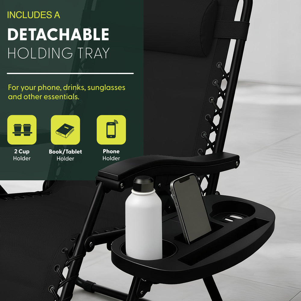 PREMIUM Zero Gravity Chairs Set of 2