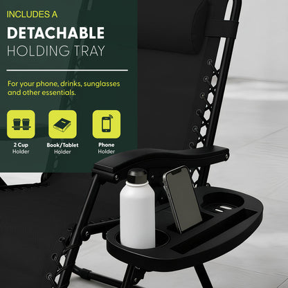 PREMIUM Zero Gravity Chairs Set of 2