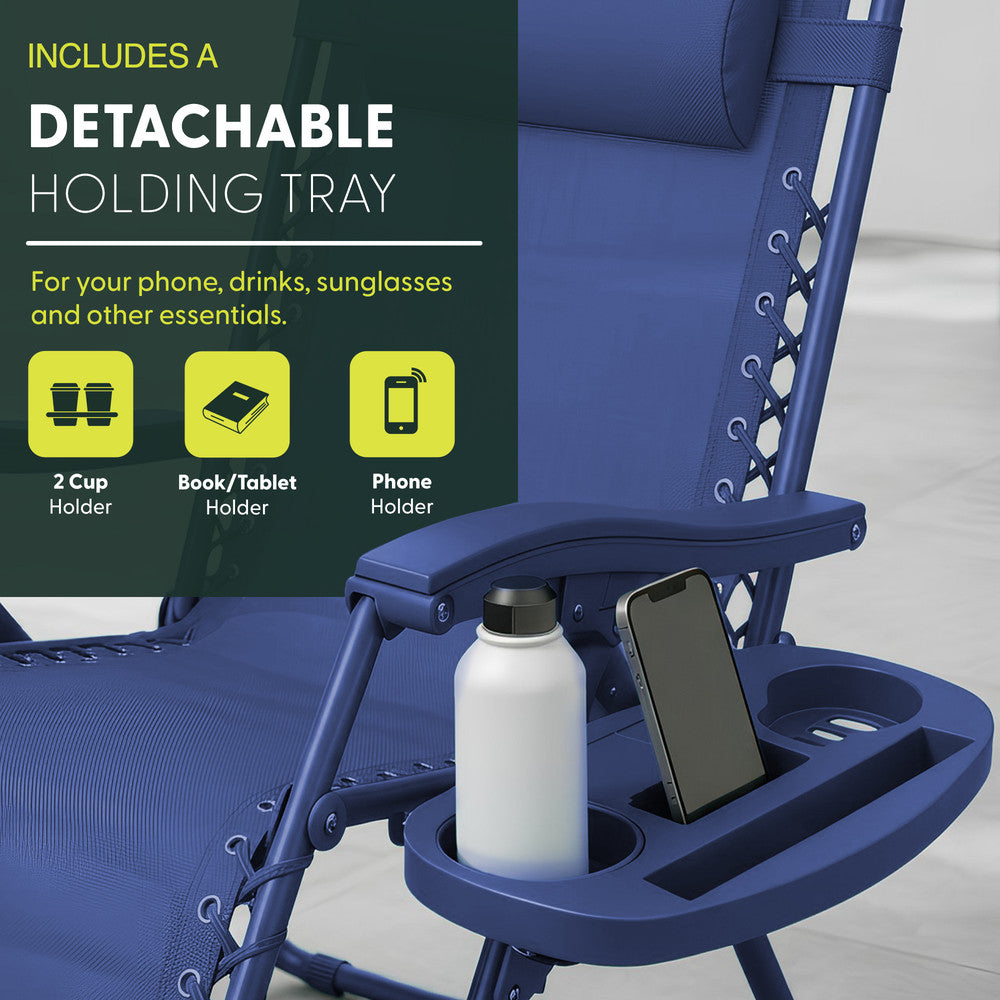 PREMIUM Zero Gravity Chairs Set of 2
