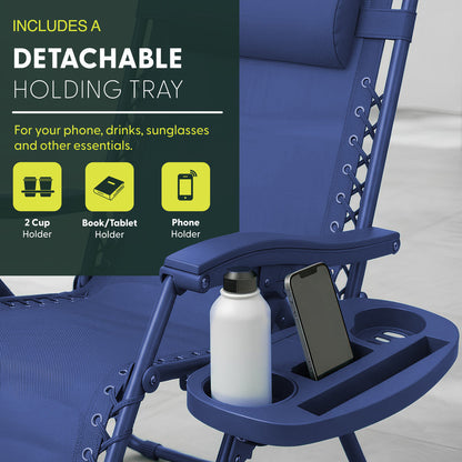 PREMIUM Zero Gravity Chairs Set of 2