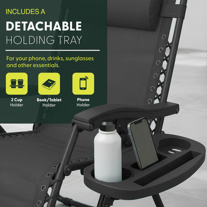 PREMIUM Zero Gravity Chairs Set of 2