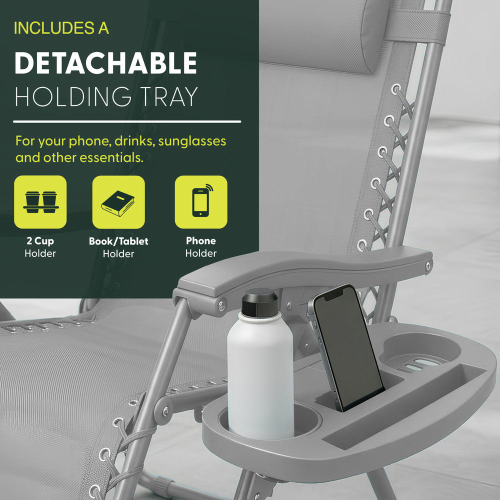 PREMIUM Zero Gravity Chairs Set of 2