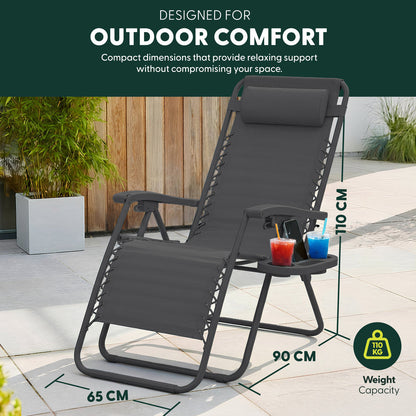 PREMIUM Zero Gravity Chairs Set of 2