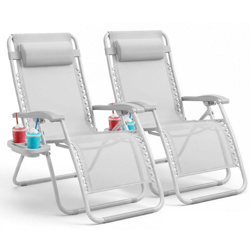 PREMIUM Zero Gravity Chairs Set of 2