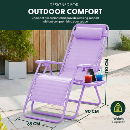 PREMIUM Zero Gravity Chairs Set of 2