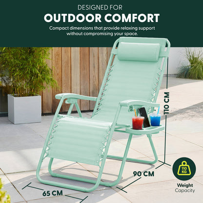 PREMIUM Zero Gravity Chairs Set of 2